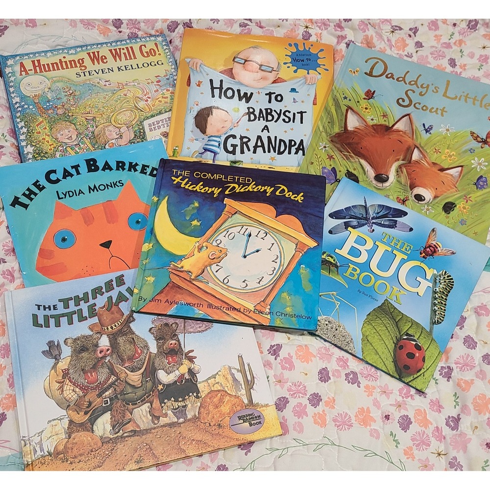 Hardcover books / 1 paperback